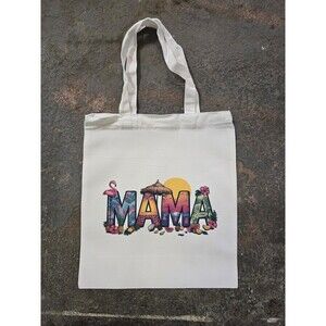 Tote BagBeach MAMA Tote Bag Canvas